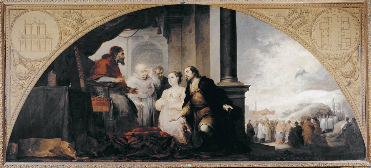 La fondation de Santa Maria Maggiore - Bartolomé Esteban Murillo
