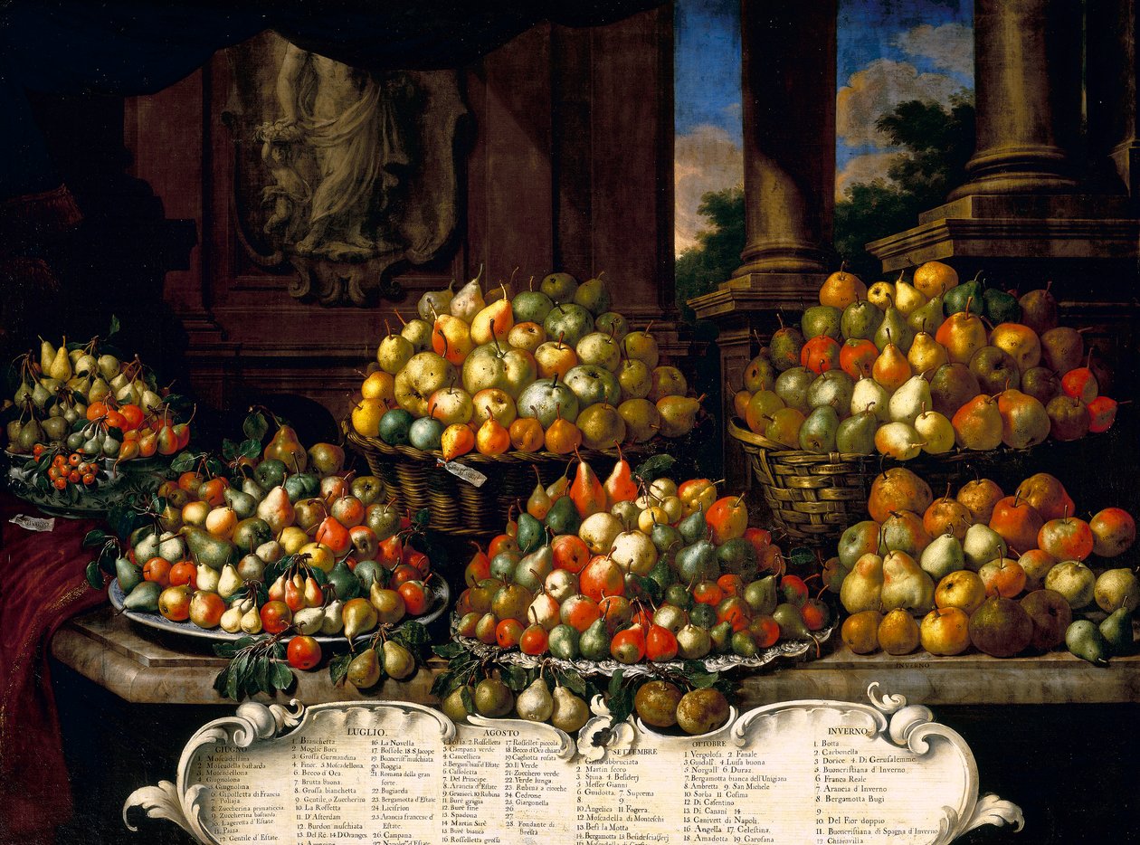 Poires - Bartolomeo Bimbi