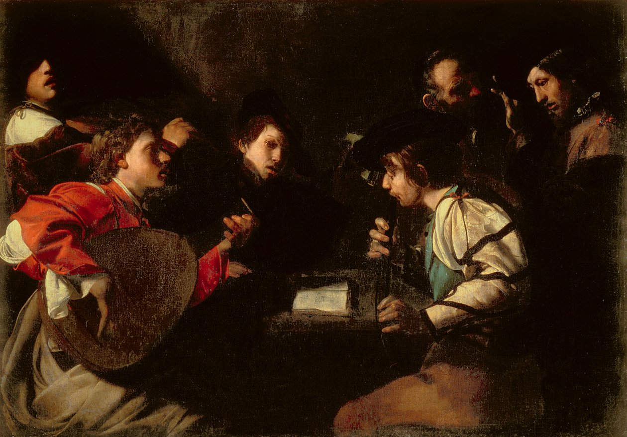 Un Concert, vers 1610-20 - Bartolomeo Manfredi