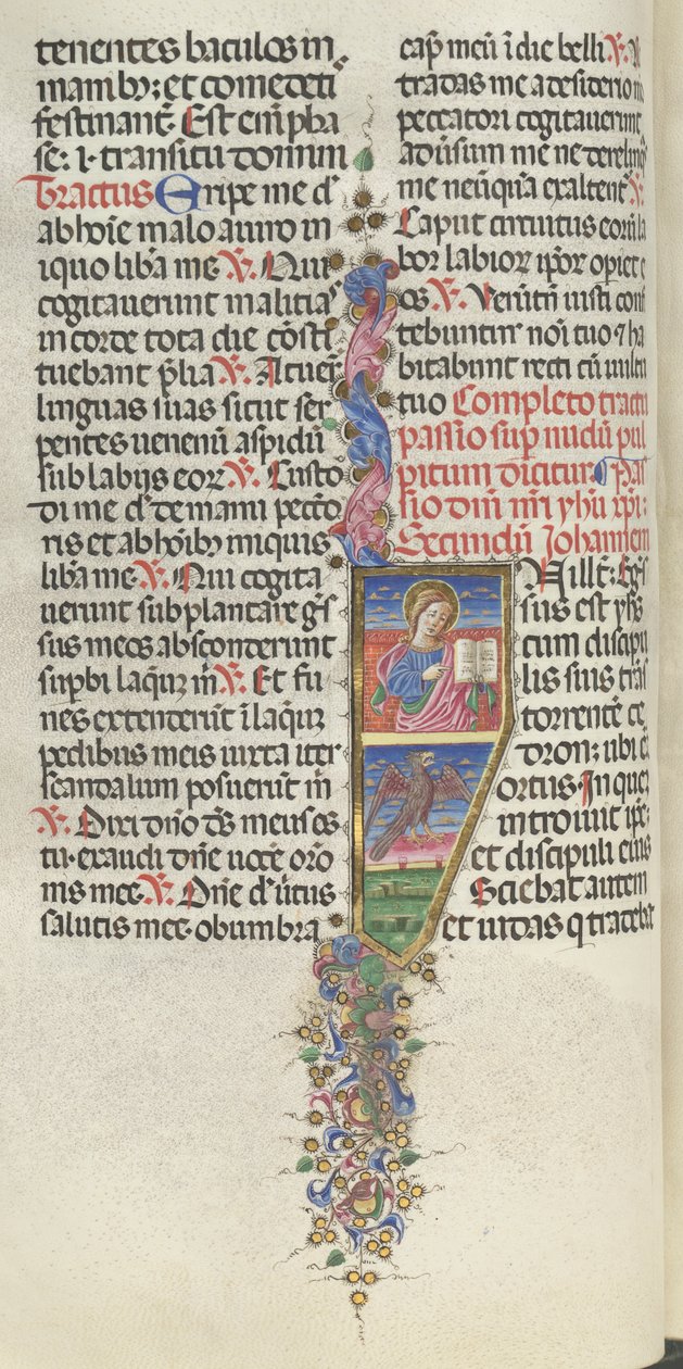 Missale : Fol. 141v : Saint Jean avec l