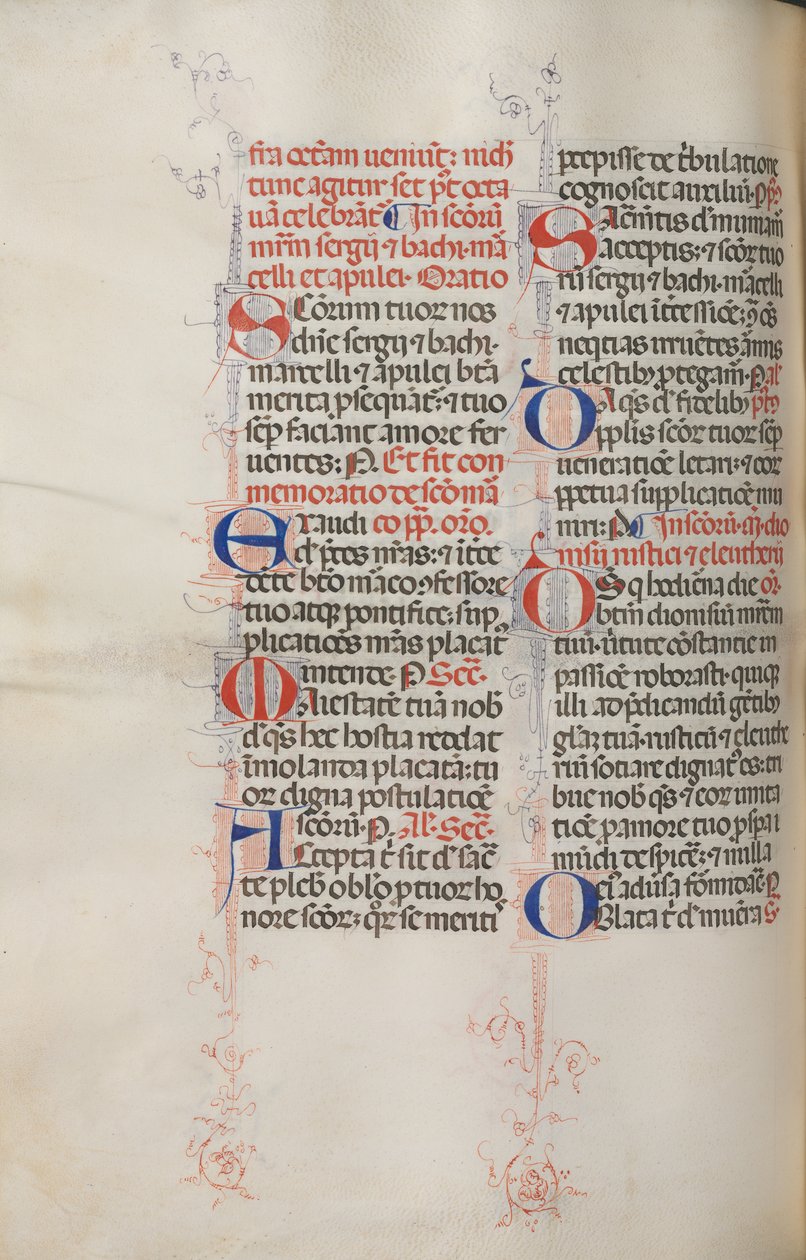 Missale : Fol. 319v : Saint François et Messe complète de Saint François, 1469 - Bartolomeo Caporali