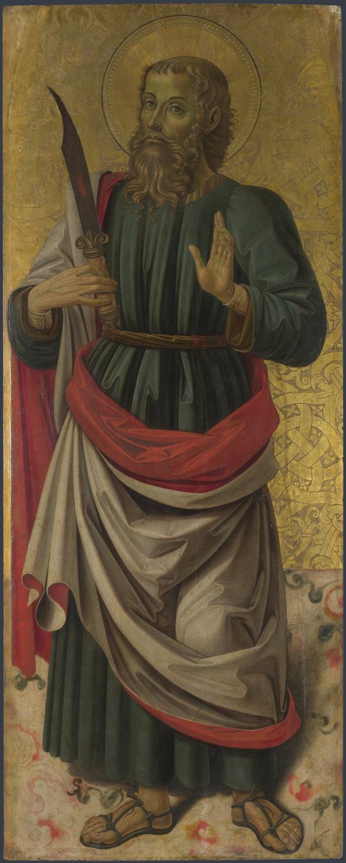 Saint Barthélemy du Retable : La Vierge et l