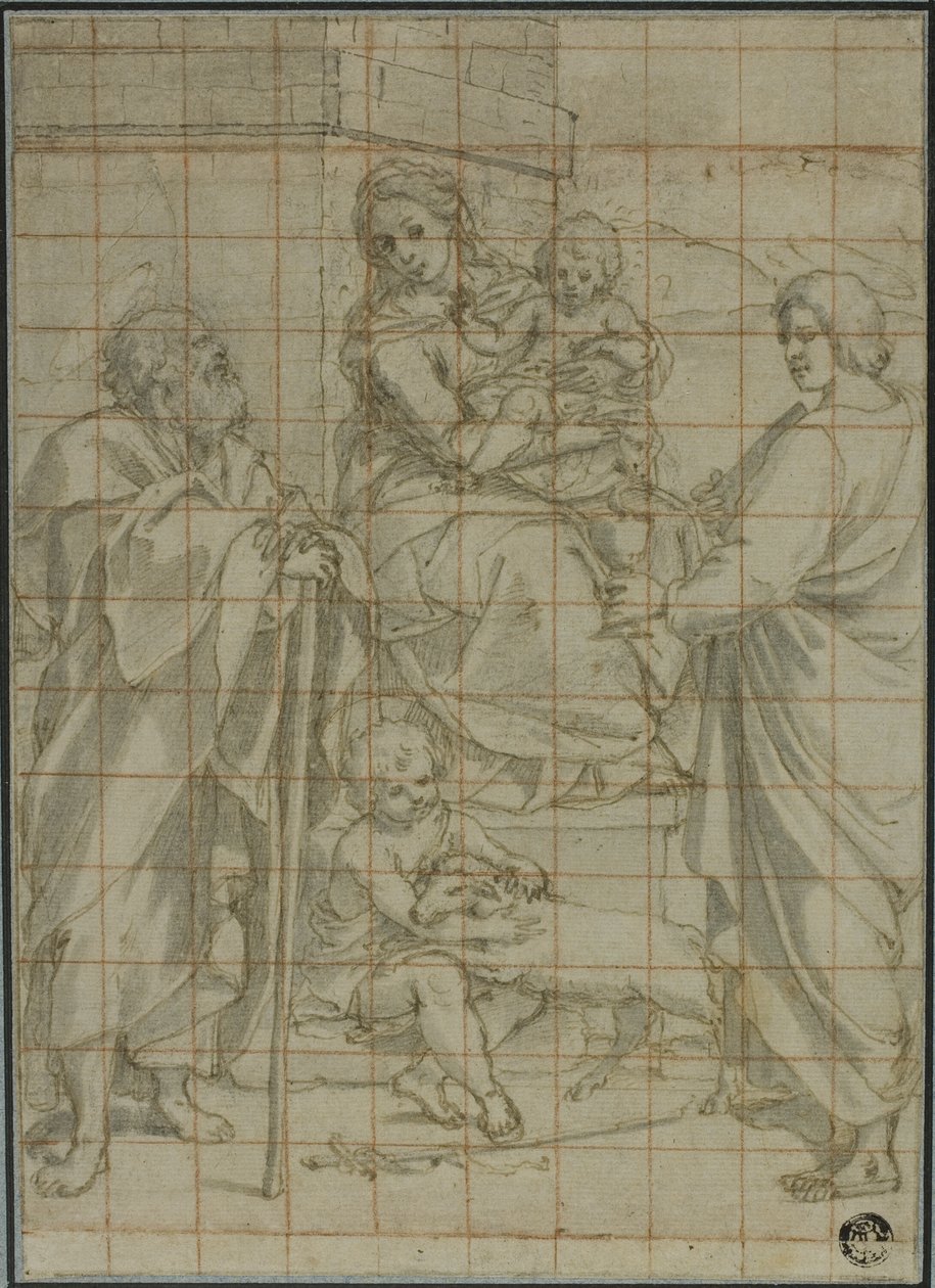 Sainte Famille avec Saint Jean l