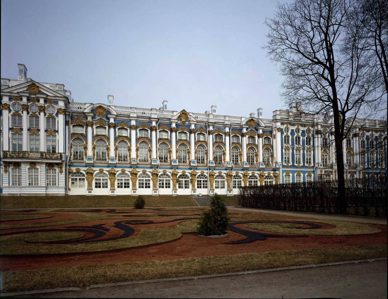 Vue du palais Catherine (Tsarskoïe Selo) réalisé par l