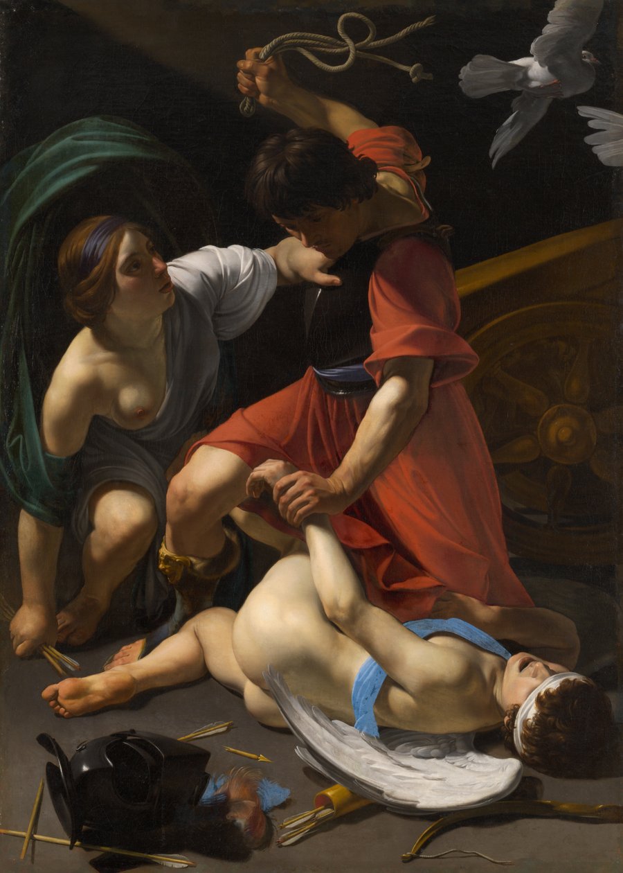 Cupidon châtié - Bartolomeo Manfredi