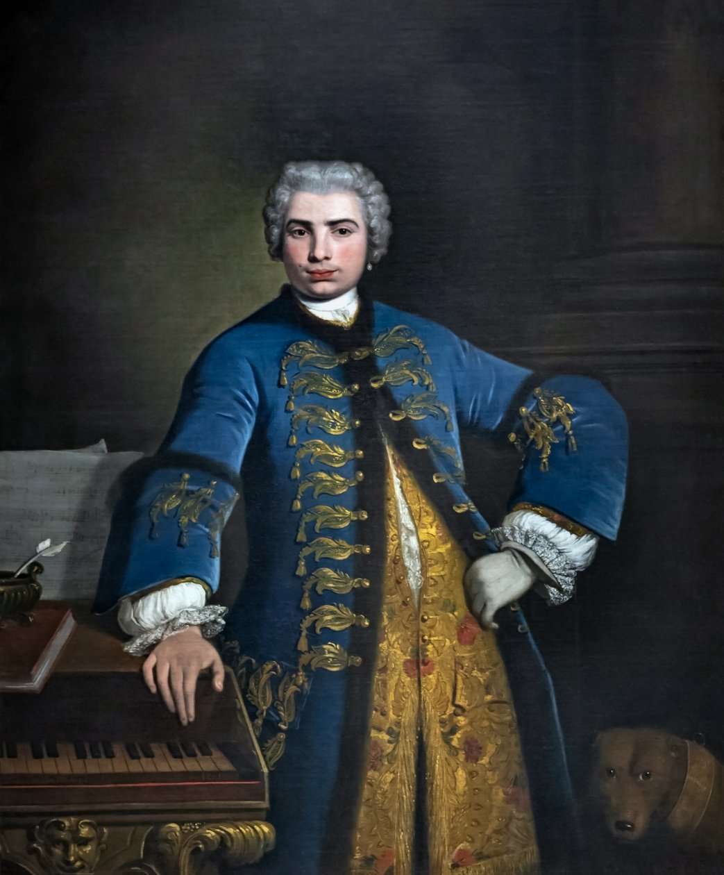 Portrait de Farinelli - Bartolomeo Nazari
