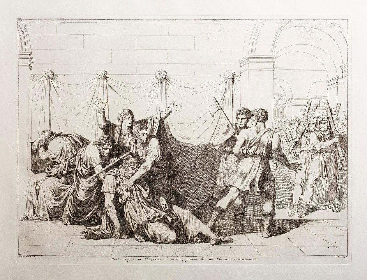 Sans titre - Bartolomeo Pinelli