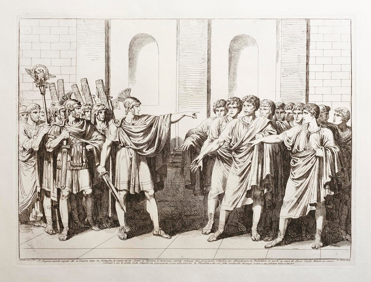 Sans titre - Bartolomeo Pinelli