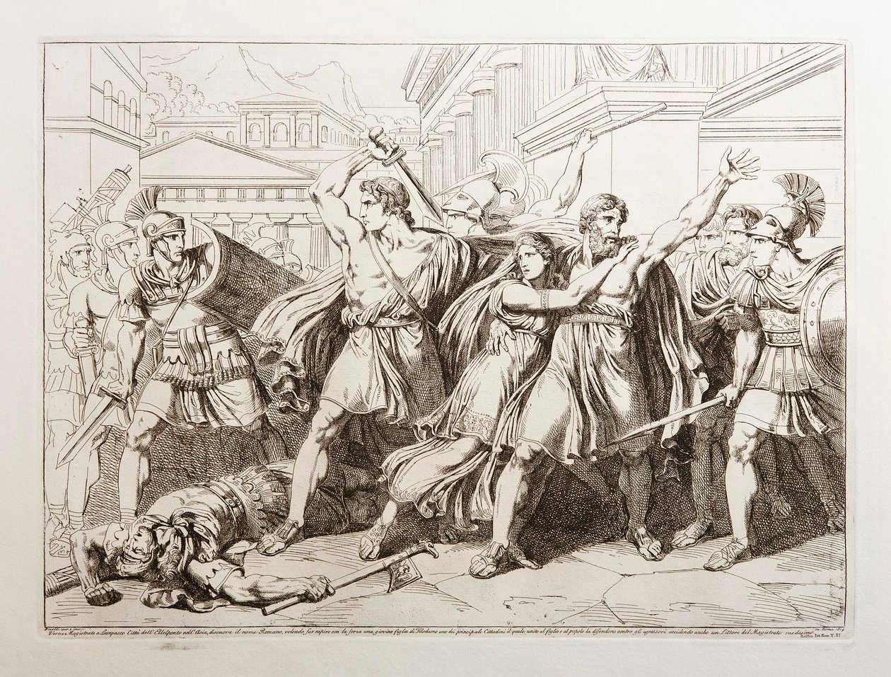 Sans titre - Bartolomeo Pinelli