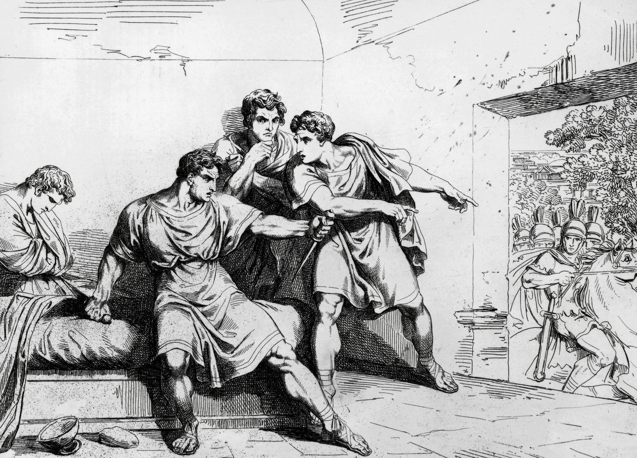 Mort de Néron, tirée de l