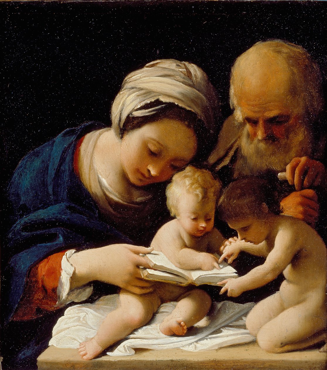 La Sainte Famille avec le jeune Saint Jean-Baptiste, début du 17ème siècle - Bartolomeo Schedoni