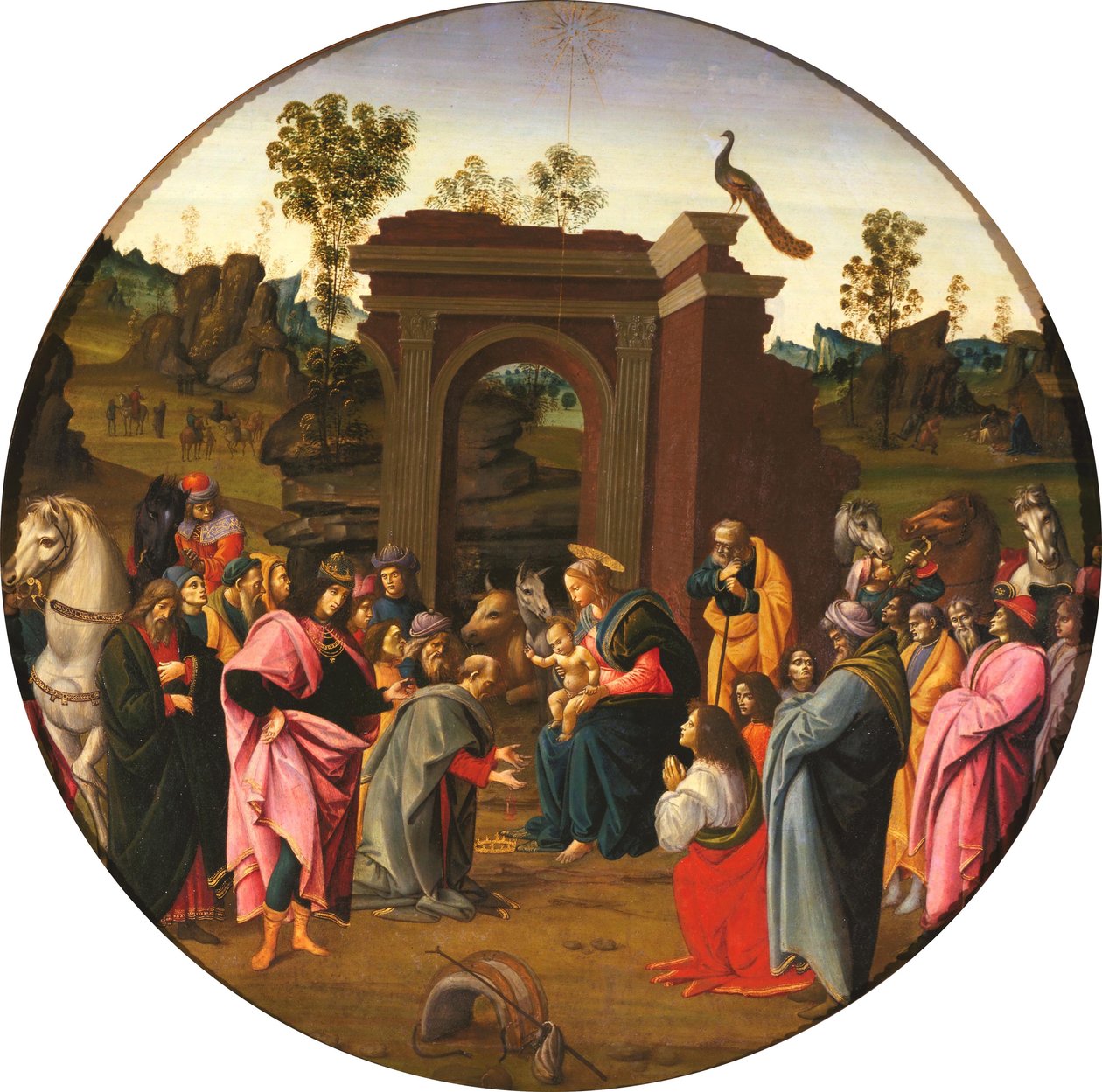Adoration des Mages - Bartolomeo di Giovanni