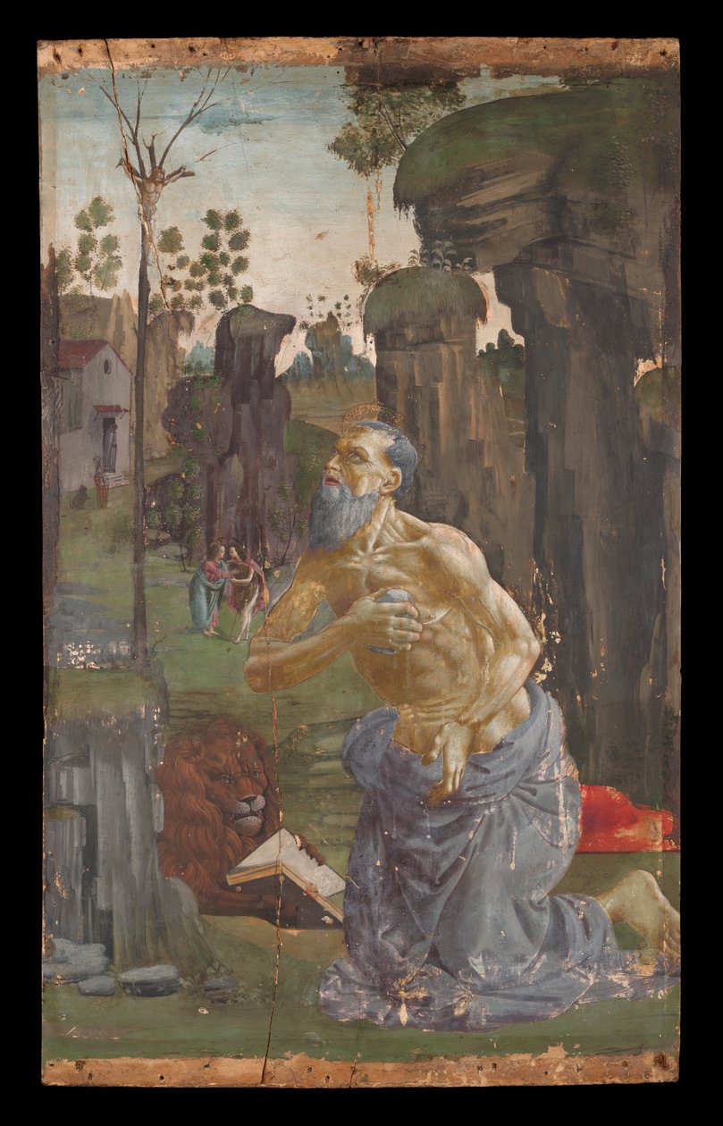 Pénitence de Saint Jérôme - Bartolomeo di Giovanni