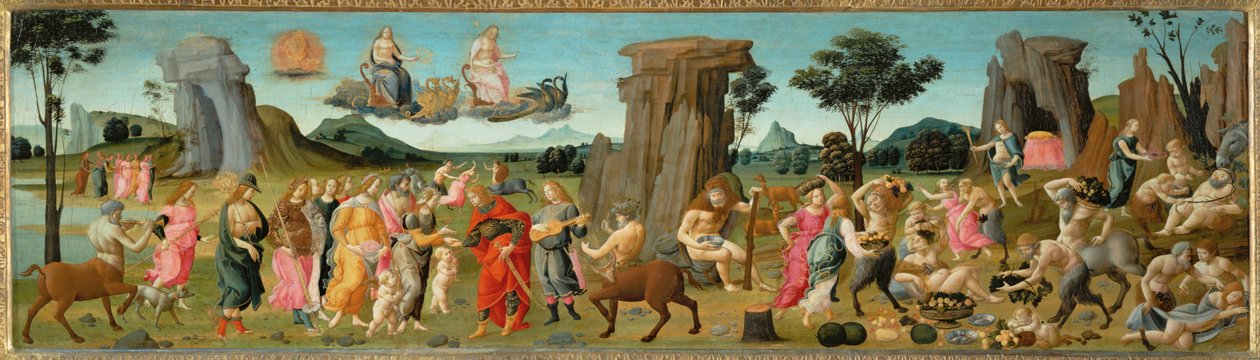 Le mariage de Thétis et de Pélée, parents d
