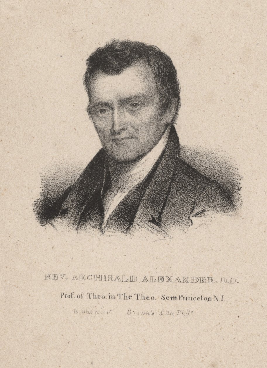 Rév. Archibald Alexander, D.D. - Bass Otis