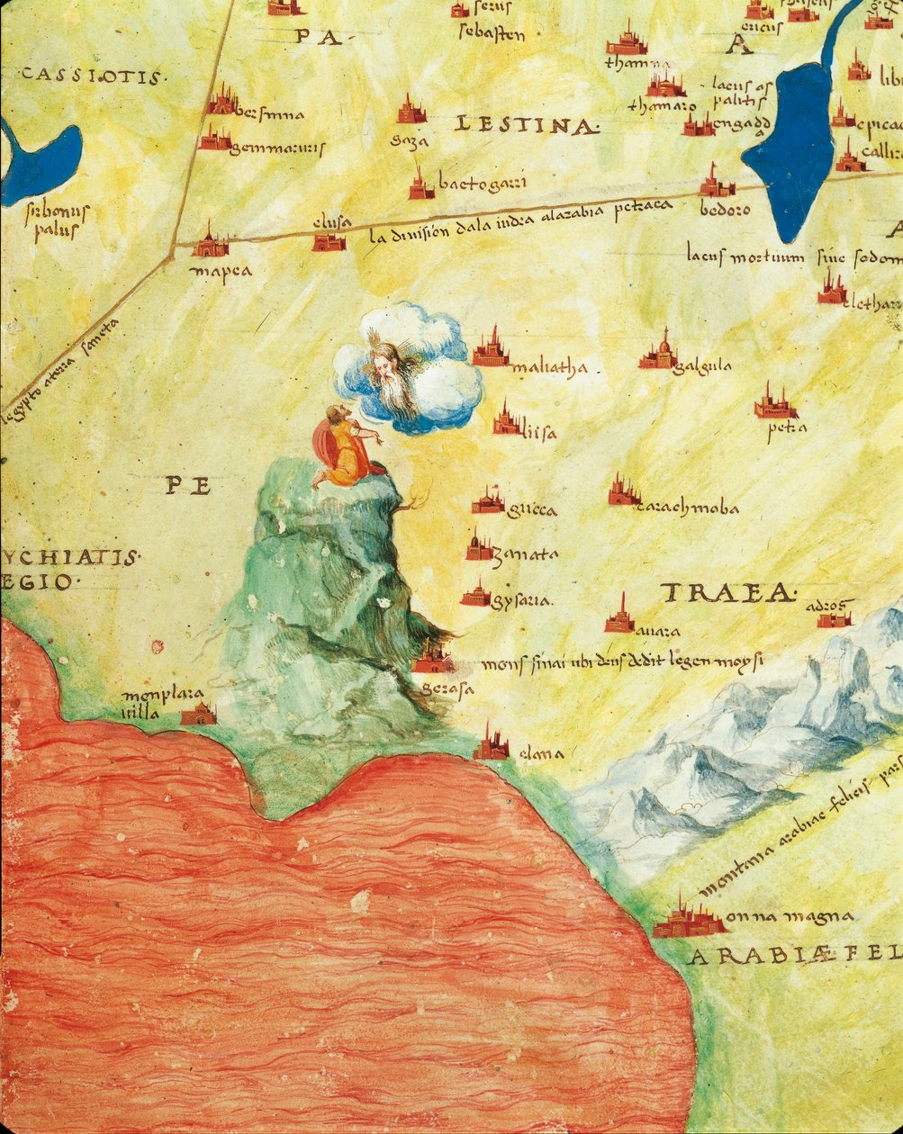 Delta du Nil, mer Rouge et mont Sinaï, de l
