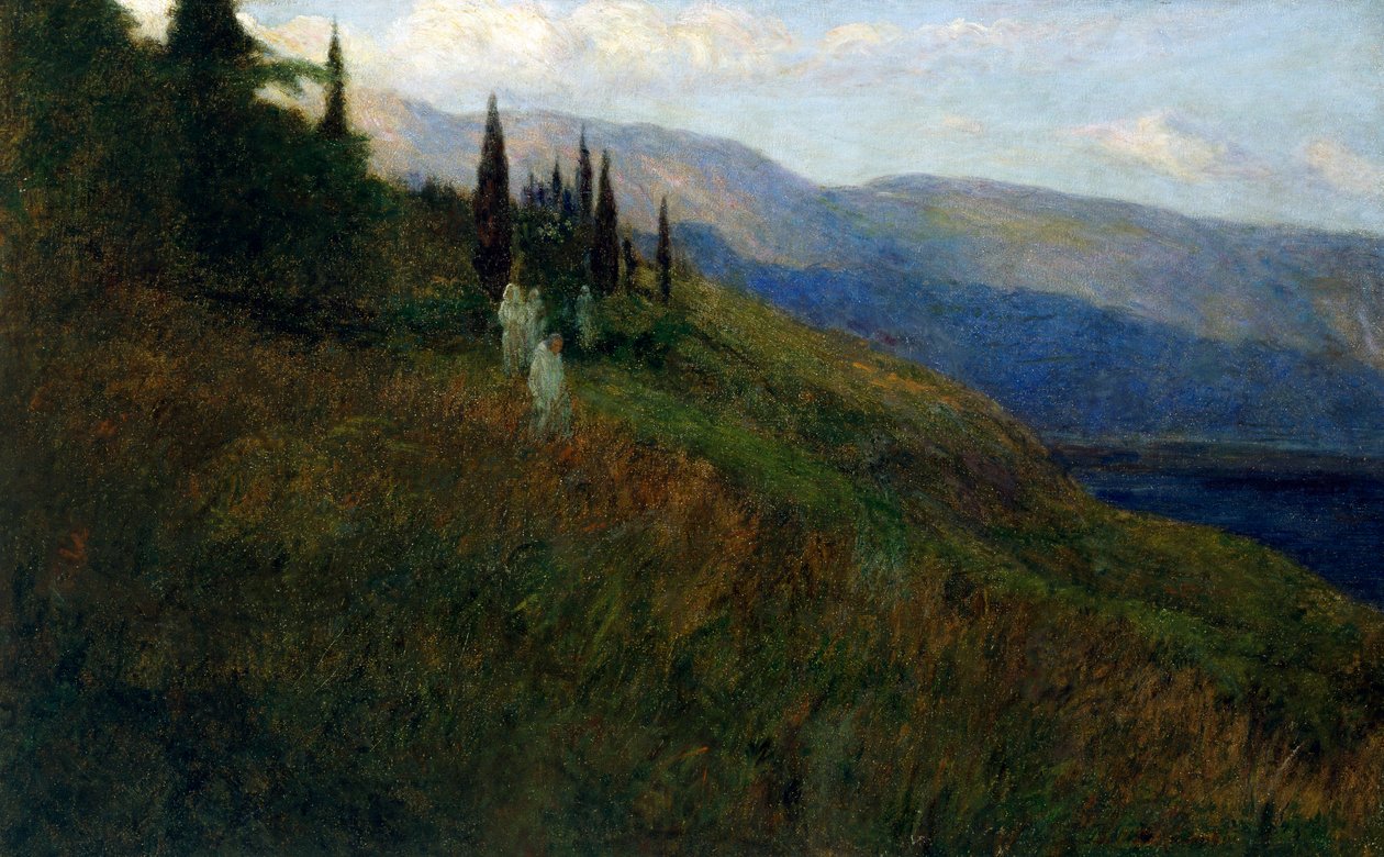 Temps de paix, par Battista Costantini (né en 1854) - Battista Costantini