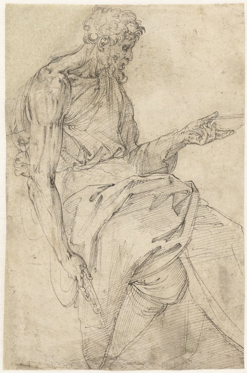 Jean-Baptiste assis - Battista Franco