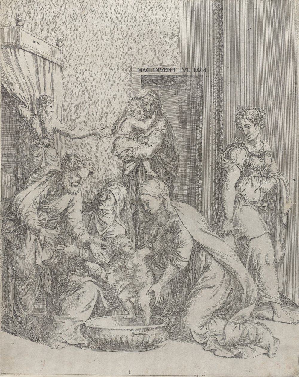 La Sainte Famille, 1535-73 - Battista del Moro