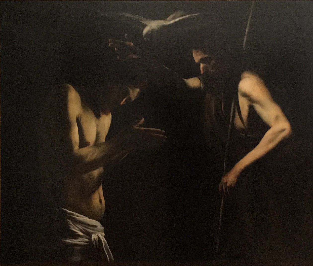 Le baptême du Christ - Battistello Caracciolo