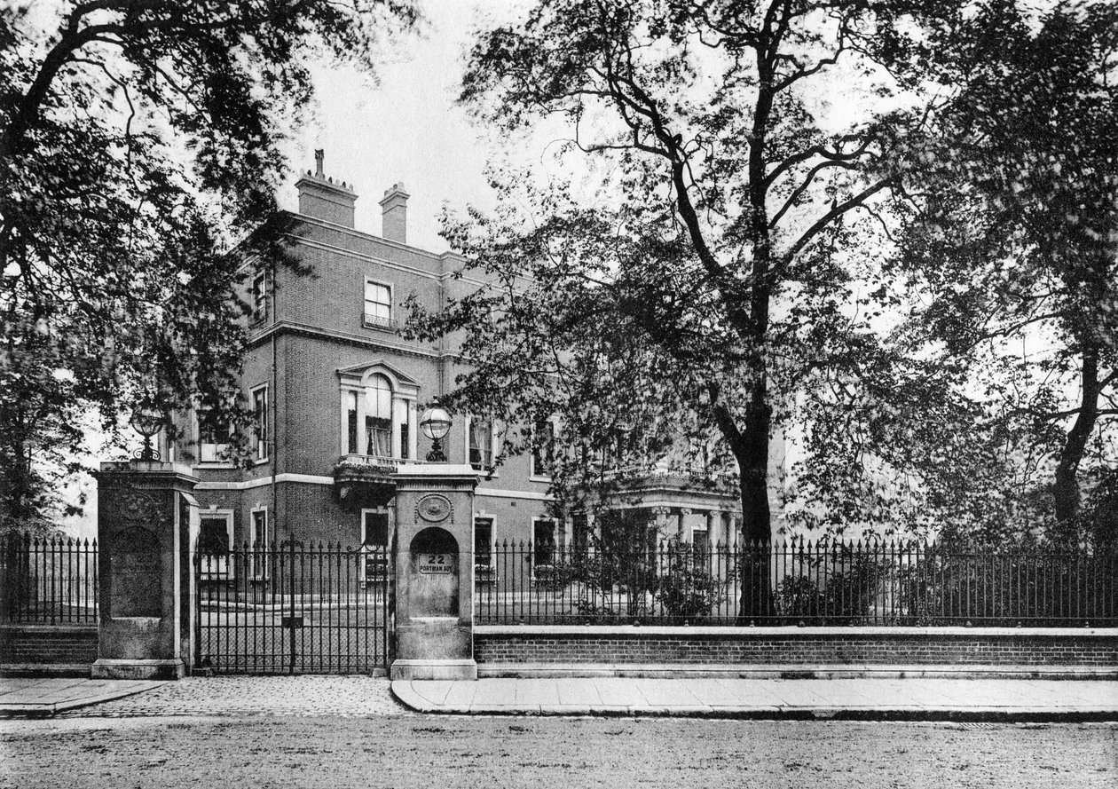 Maison Portman, Place Portman, 1908 - Bedford Lemere and Company