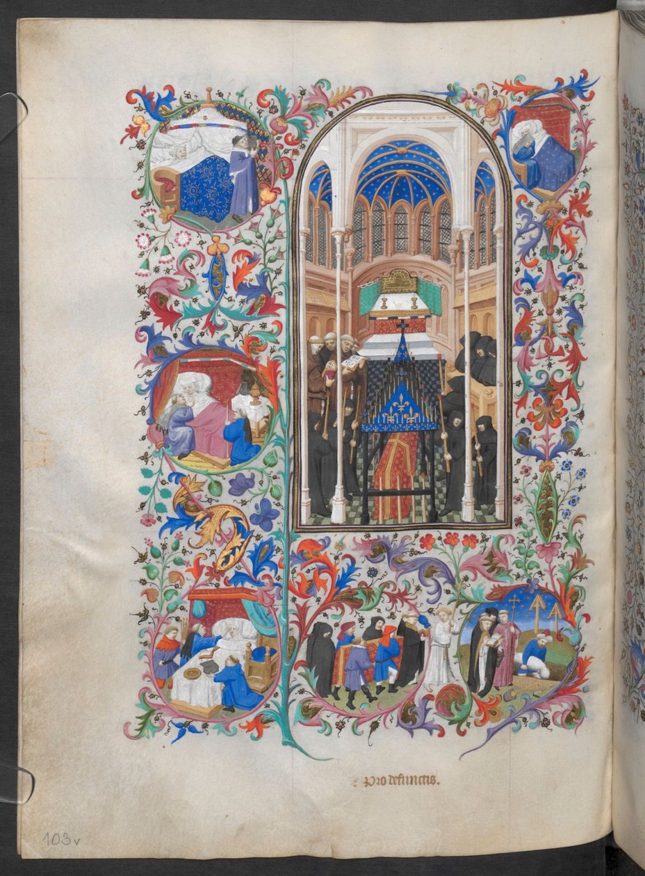 Heures de Vienne : office des morts - Bedford Master