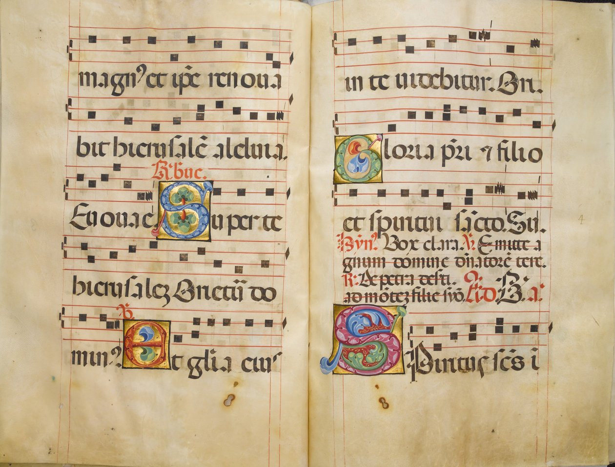 Antiphonaire bénédictin, vers 1467-70 - Belbello da Pavia
