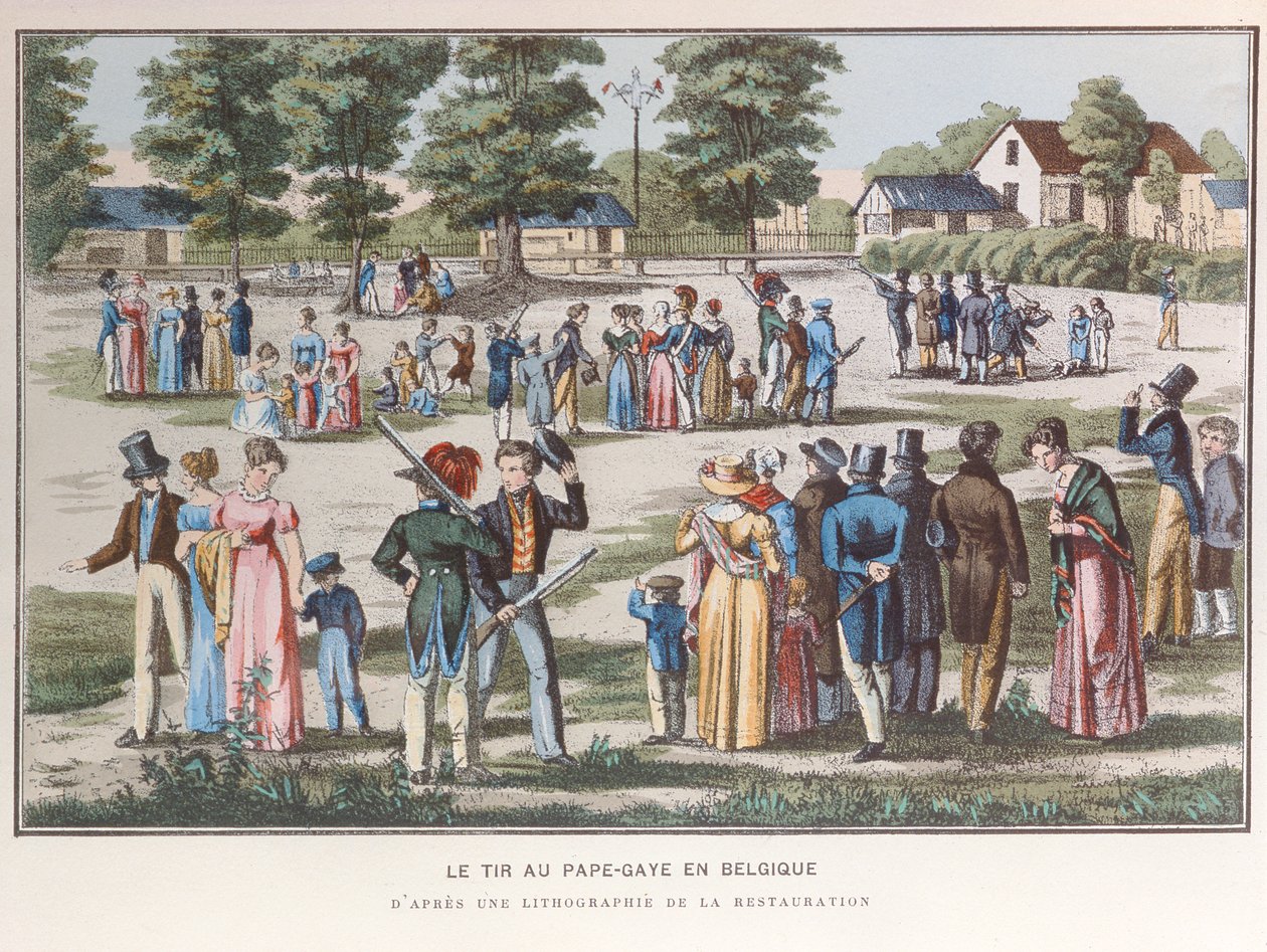 Jeu de Papegay en Belgique - Belgian School