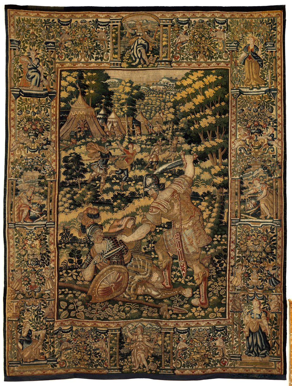 Histoire de Cyrus II le Grand, c.1590 (tapisserie) - Belgian School