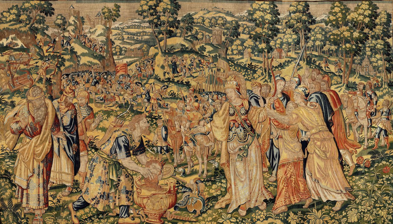 Histoire de Cyrus II le Grand, vers 1590 - Belgian School