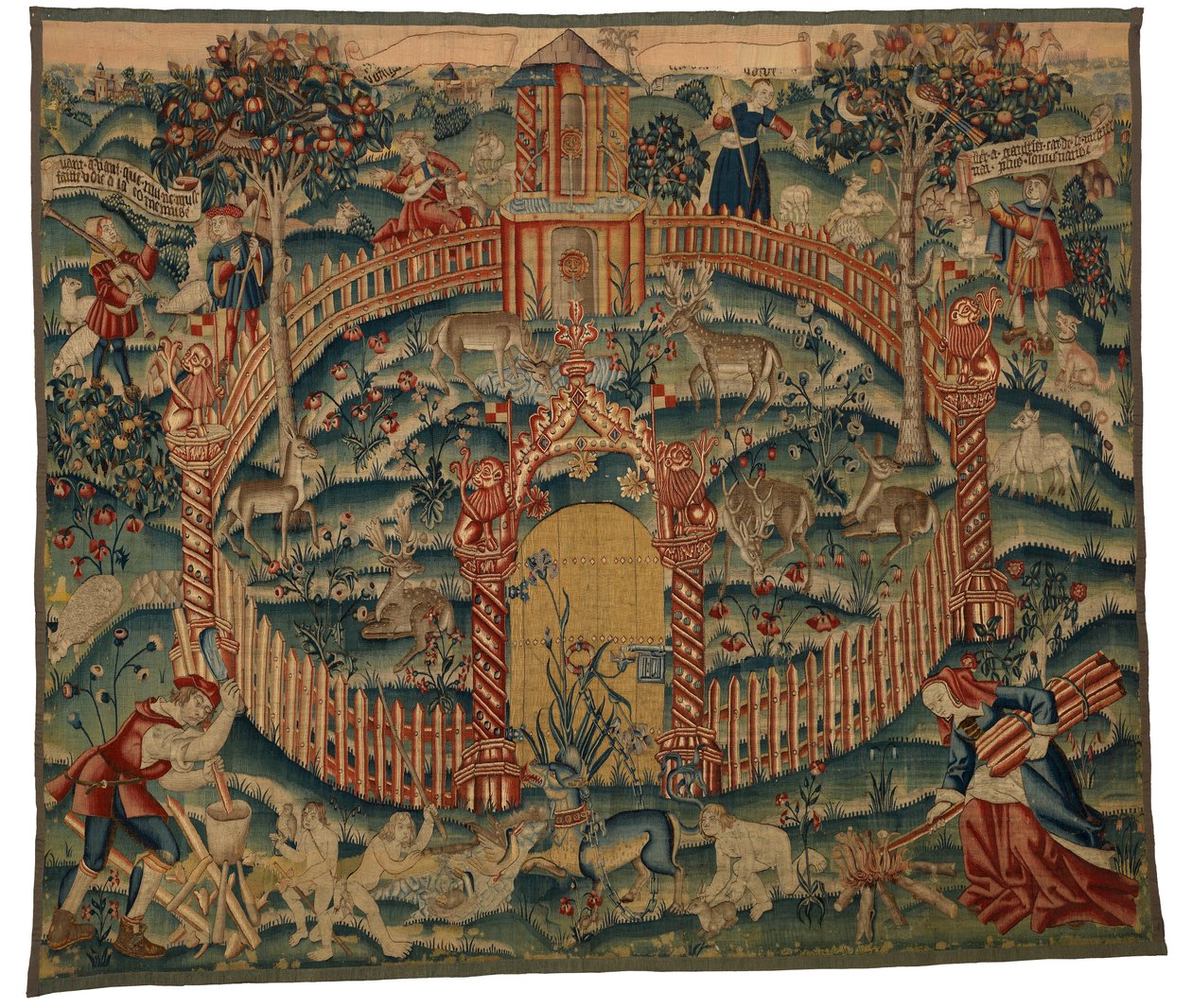 Tapisserie, Parc aux Cerfs - Belgian School