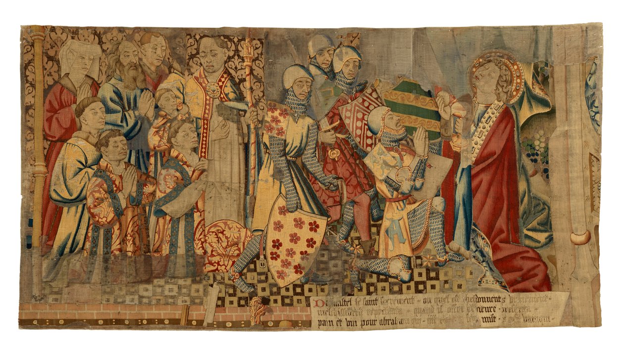 Fragments de tapisserie d