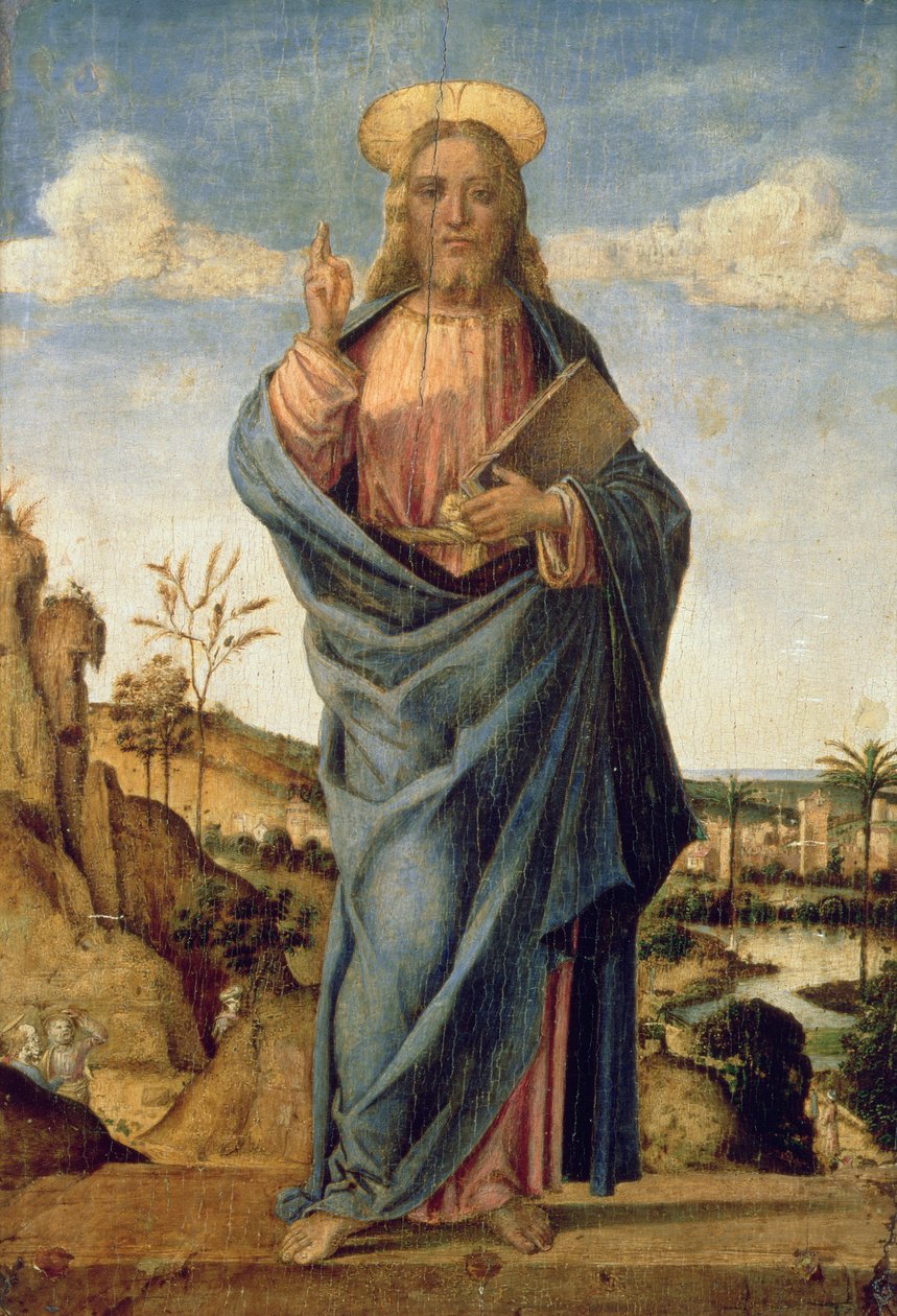 Le Christ Rédempteur (panneau) - Benedetto Diana