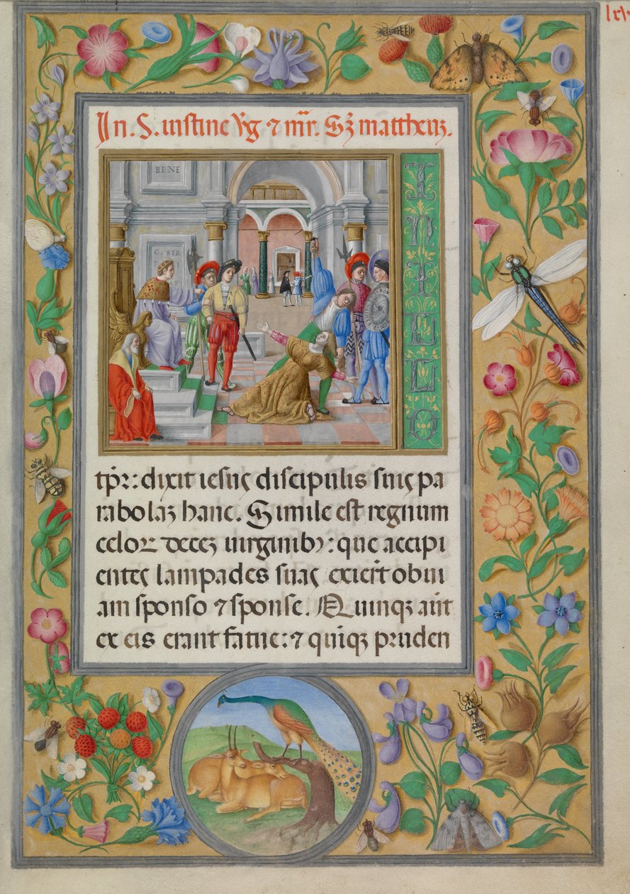Martyre de sainte Giustina. D