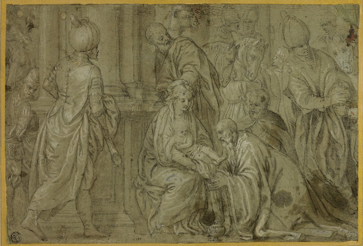 Adoration des Mages - Benedetto Caliari