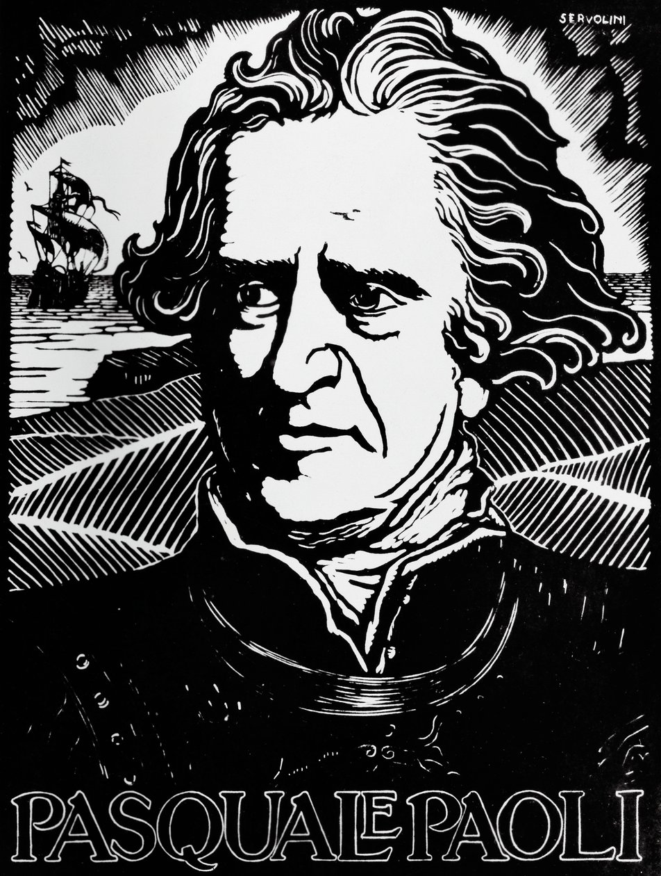 Portrait de Pasquale Paoli, homme d