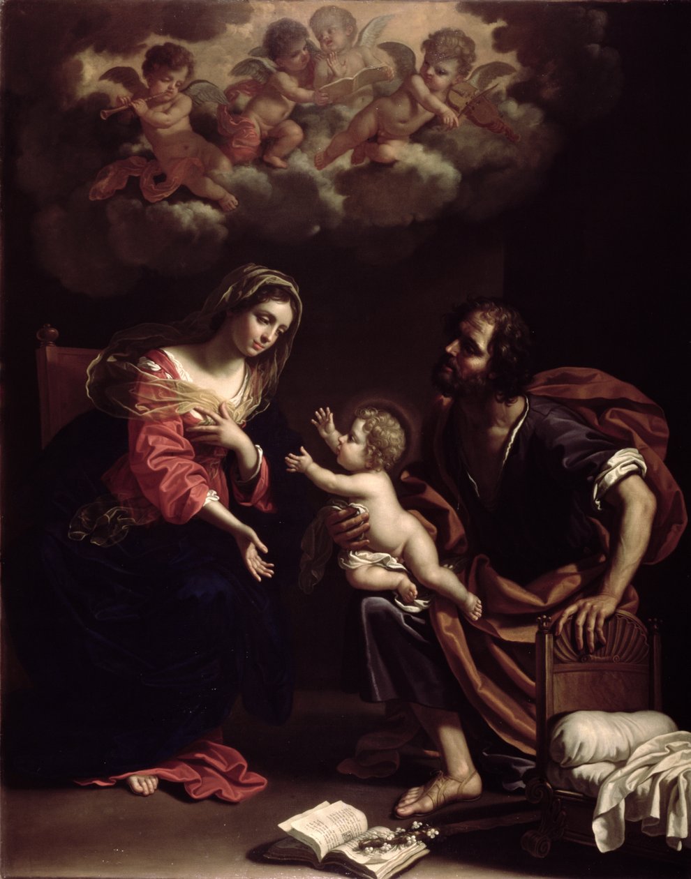 La Sainte Famille - Benedetto the Younger Gennari