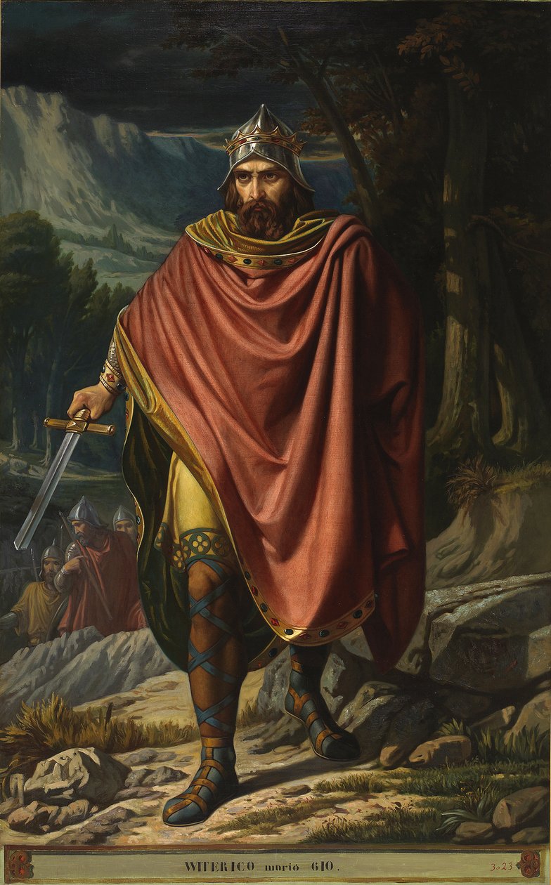 Portrait du roi wisigoth d