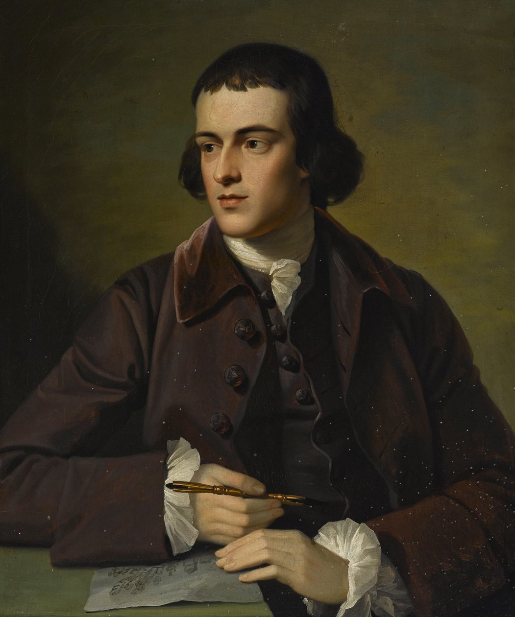 Portrait de John Grey, troisième fils de Harry Grey, 4e comte de Stamford, daté de 1766 - Benjamin West