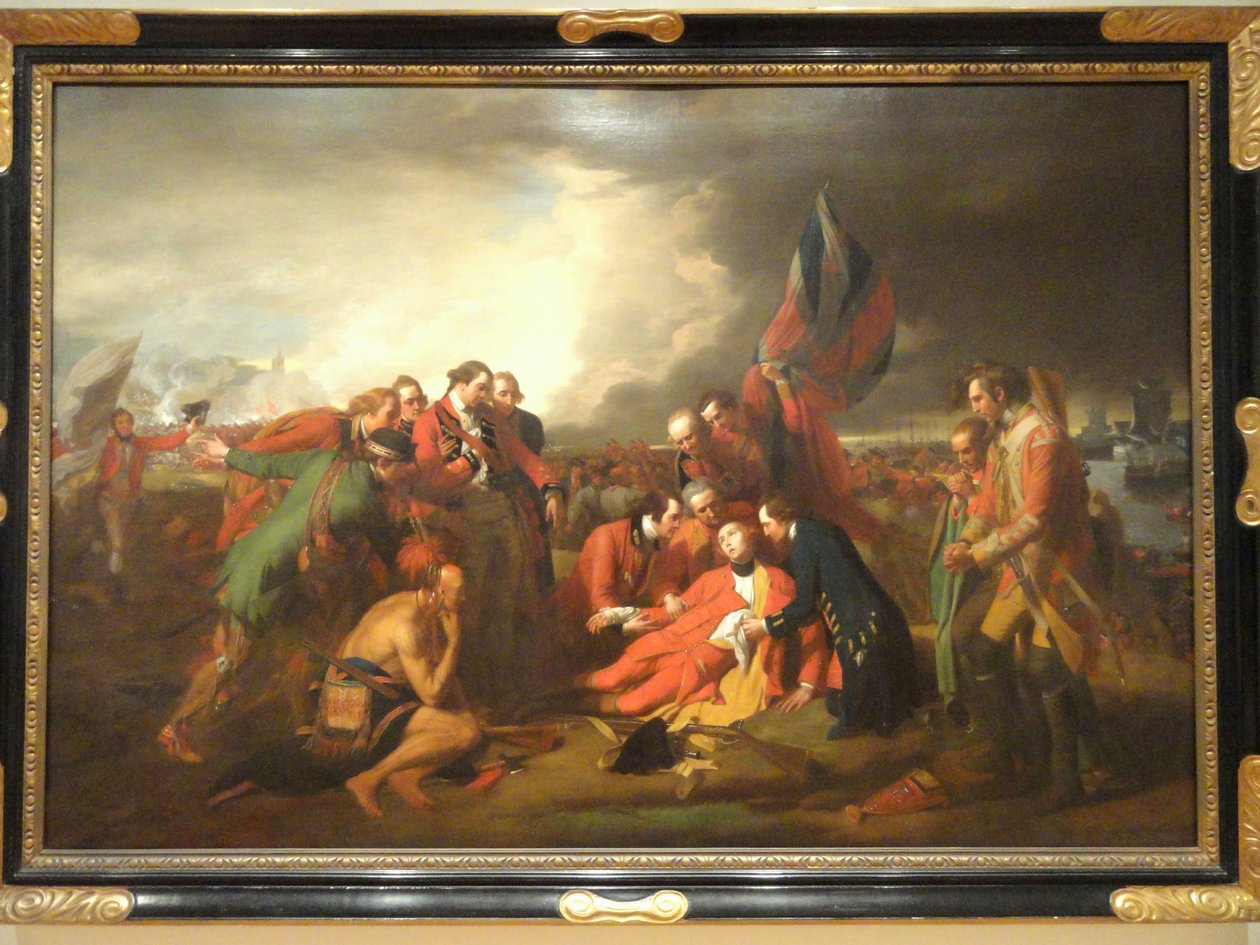 La mort du général Wolfe - Benjamin West