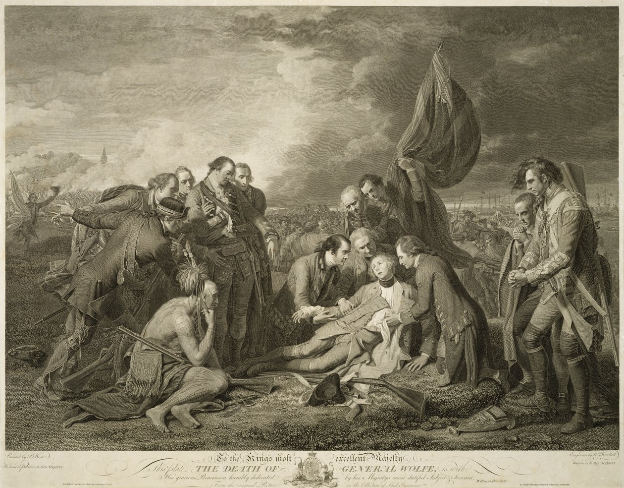 La Mort du Général Wolfe - Benjamin (after) West
