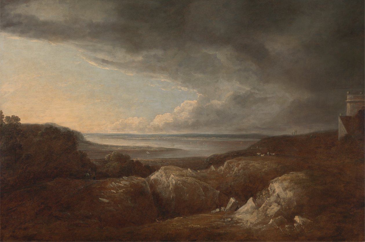 Vue de la rivière Severn, près de King