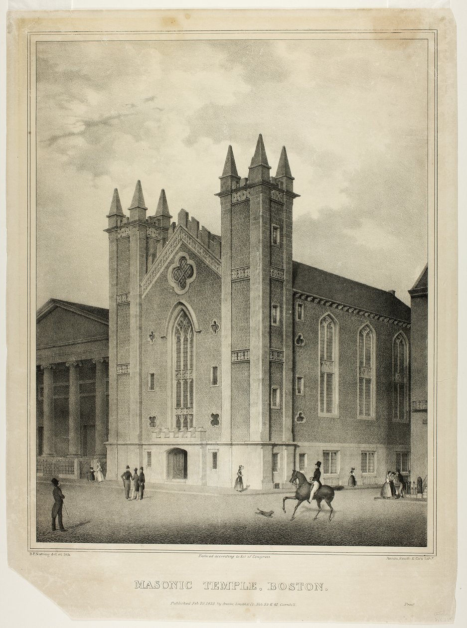 Temple maçonnique, Boston - Benjamin F. Nutting