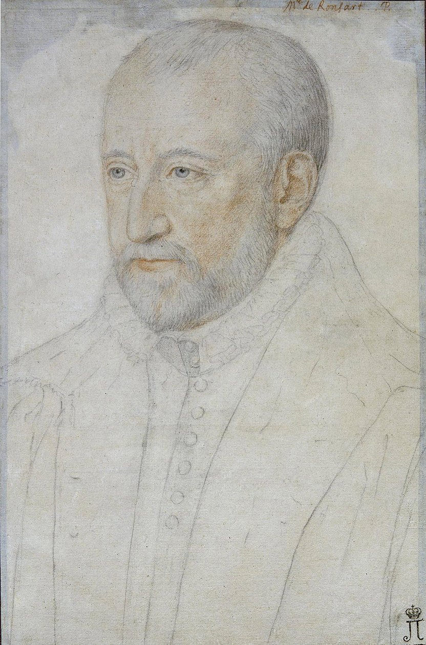 Portrait de Pierre de Ronsard - Benjamin Foulon