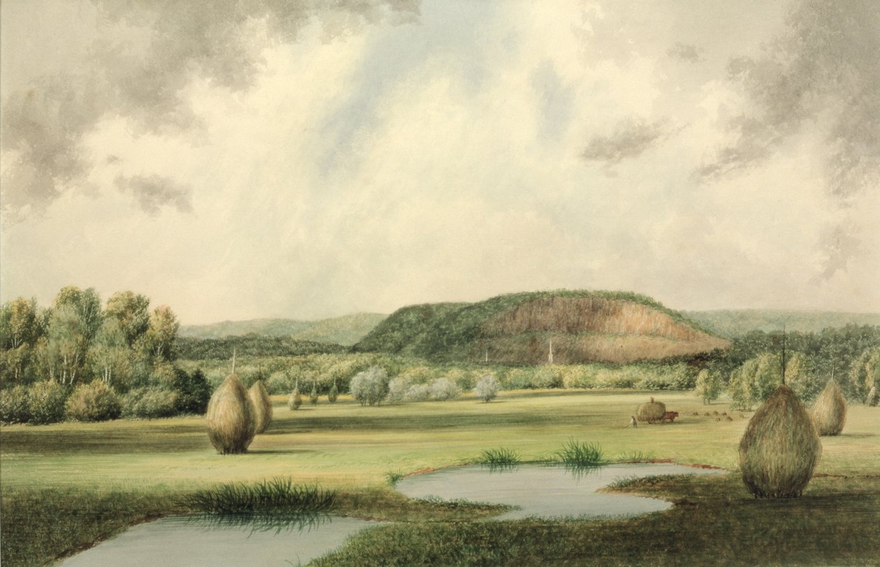 West Rock, New Haven, Connecticut, vers 1854-60 - Benjamin H. Coe