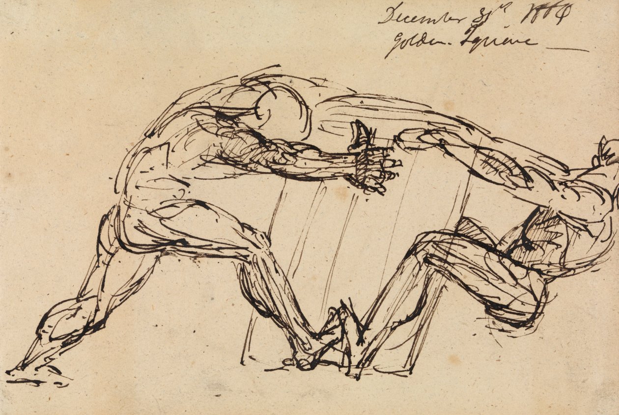 Étude de deux nus masculins - Benjamin Robert Haydon