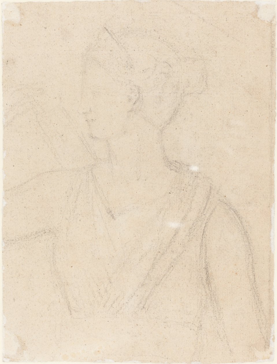 Étude de la statue de Diane au Vatican [verso] - Benjamin Robert Haydon