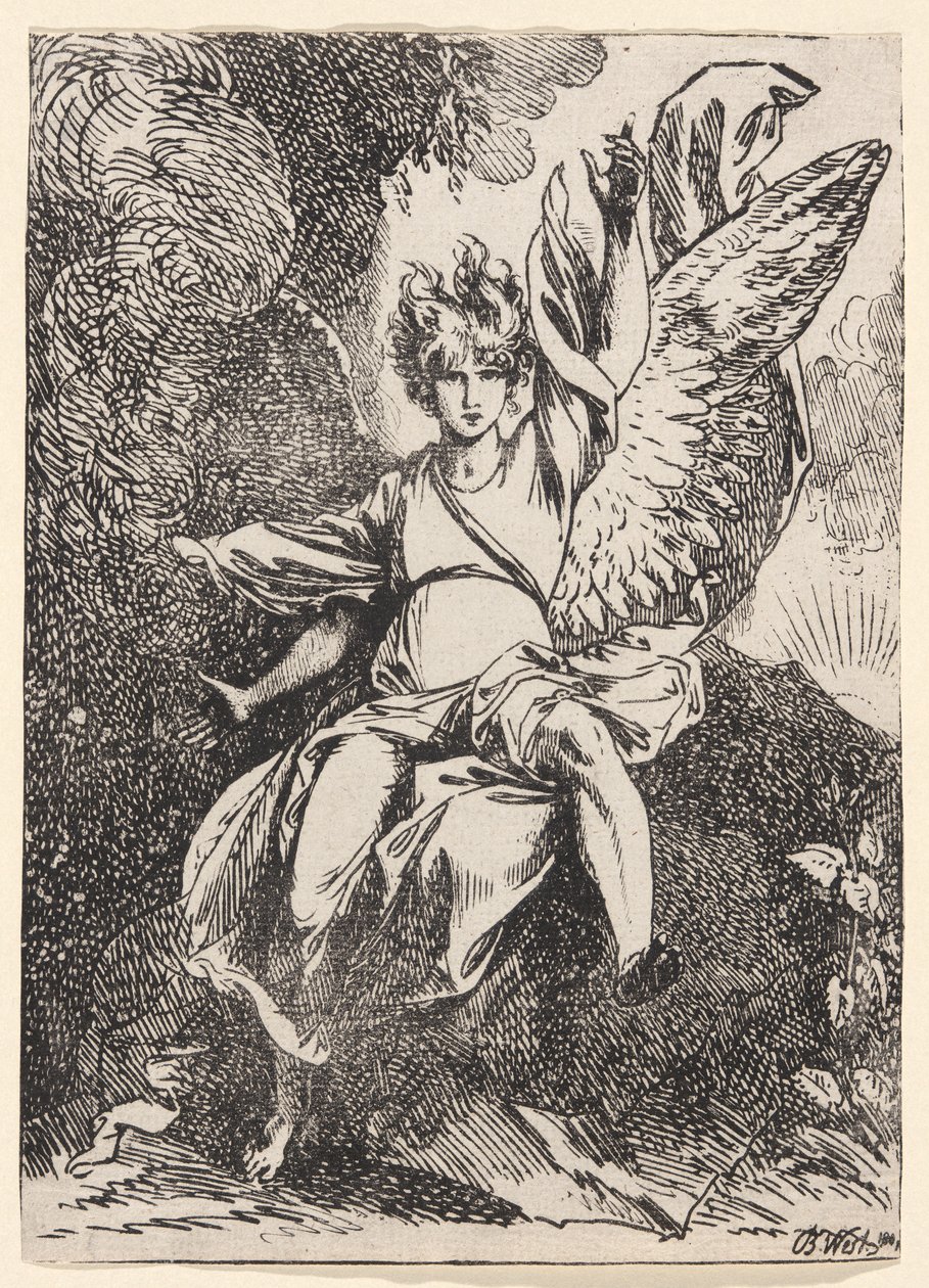 Ange de la Résurrection - Benjamin West
