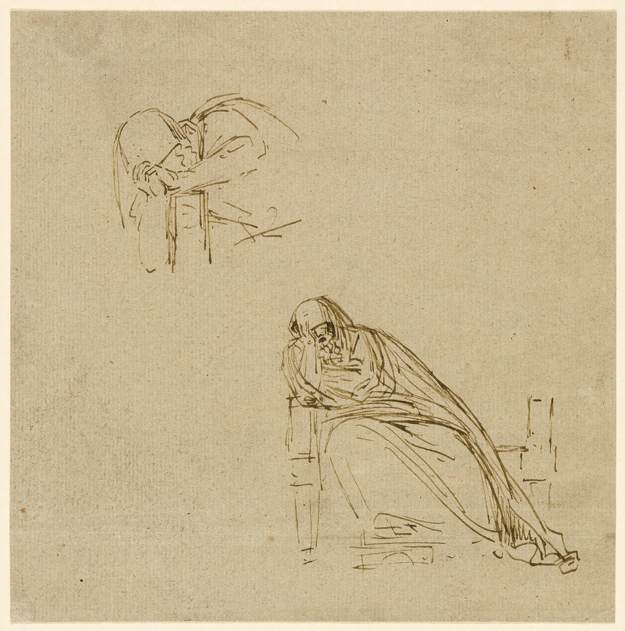 Deux croquis d