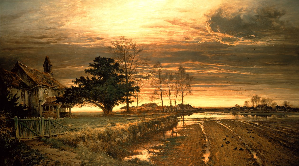 Le soir, il fera clair, 1882 - Benjamin Williams Leader
